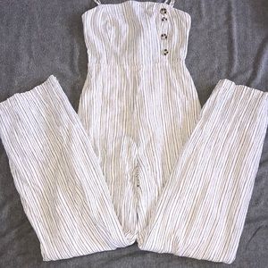 Urban Outfitters Maxi Striped Romper